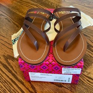 Tory Burch Patos Flat Sandal Americano